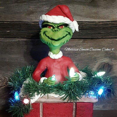 Grinch Cake
