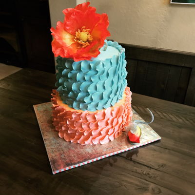 Ruffle Cake