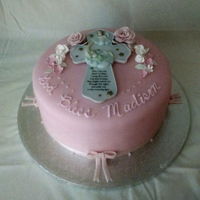 Girl Christening Cake baptism / christening cake for girl