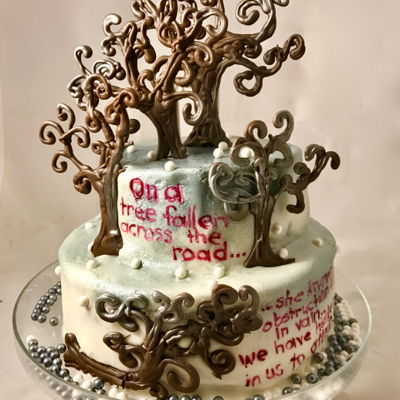 On A Tree Fallen Across The Road