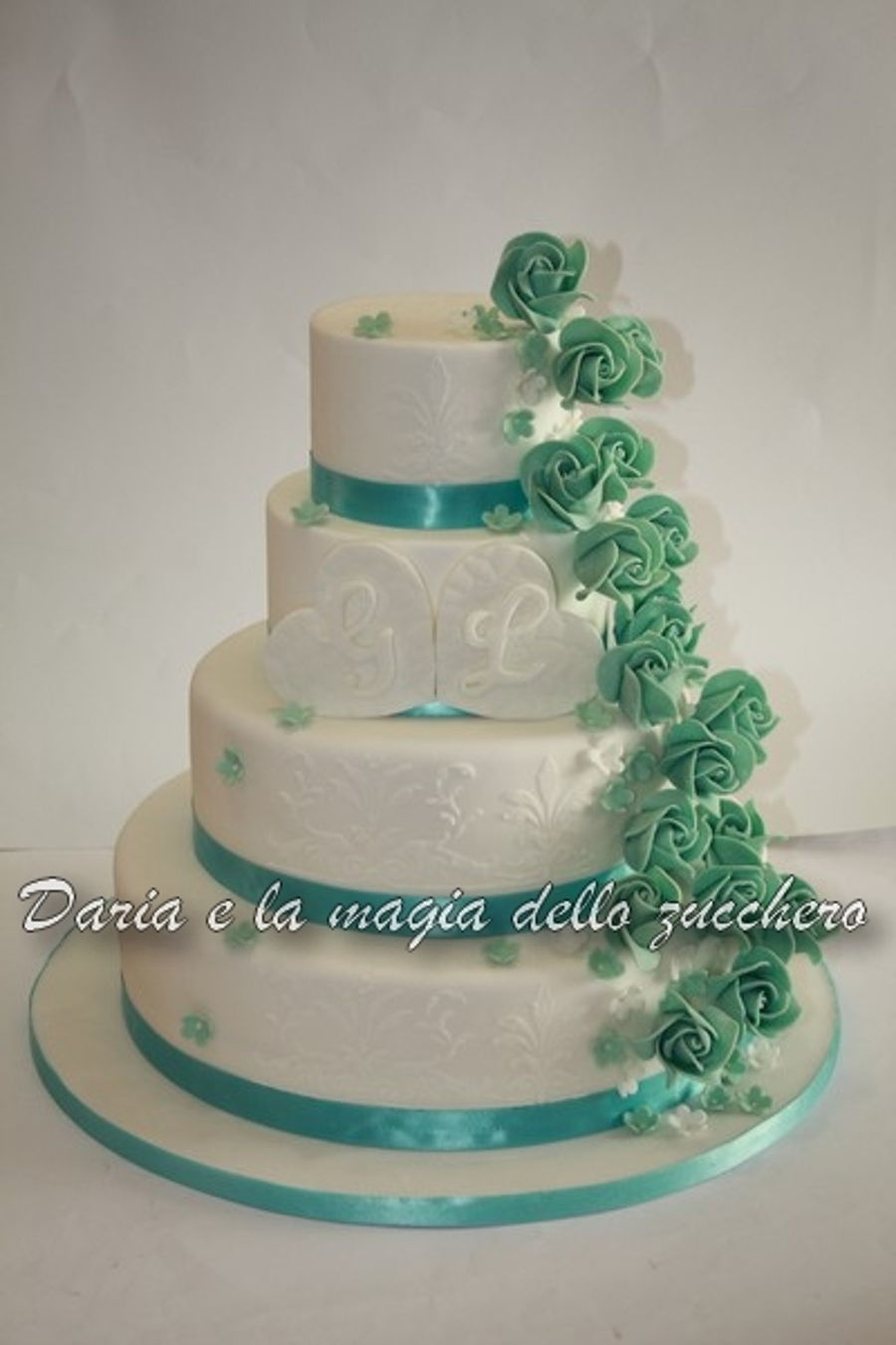 tiffany wedding cake cakecentral
