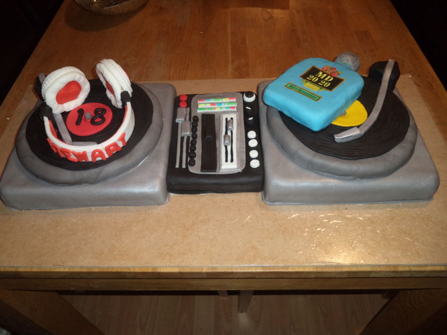Turntable Cake