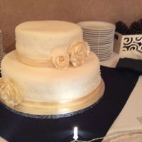 Last Minute Wedding Cake What do you make when a family member decides to get married in three weeks.This is what I did in a few short days.Cake is Gluten-Free with...