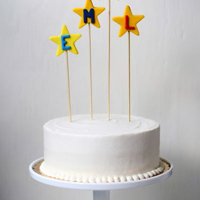 Superhero Logo Birthday Cake