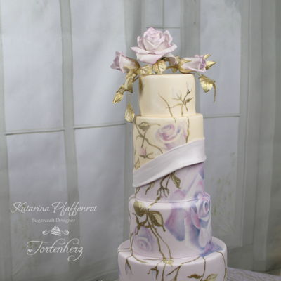 Wedding Cake "dream In Roses"