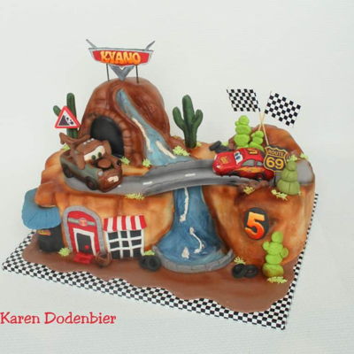Cars Cake