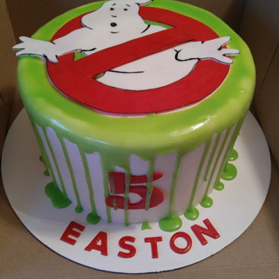 Ghostbusters Theme Bday Cake