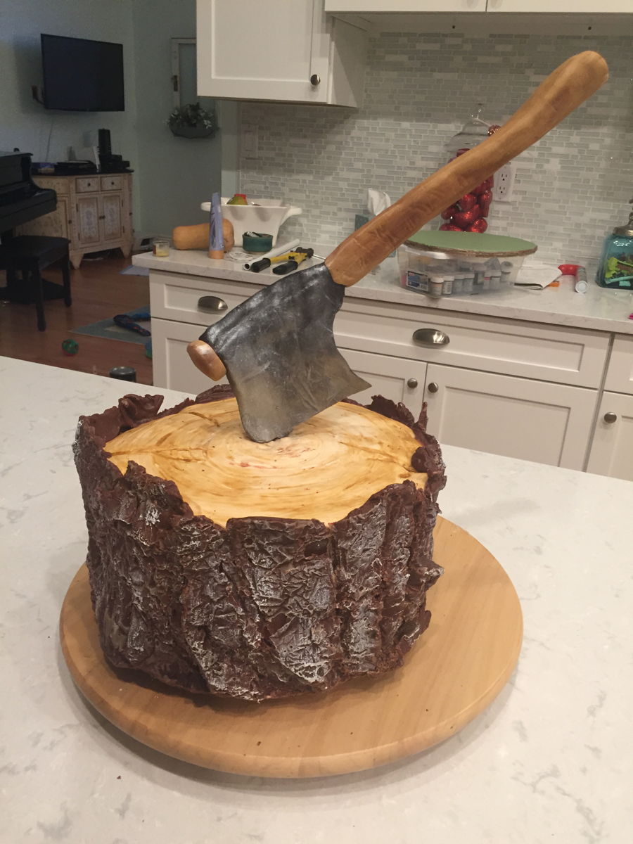 Sugar Geeks Lumber Jack Cake