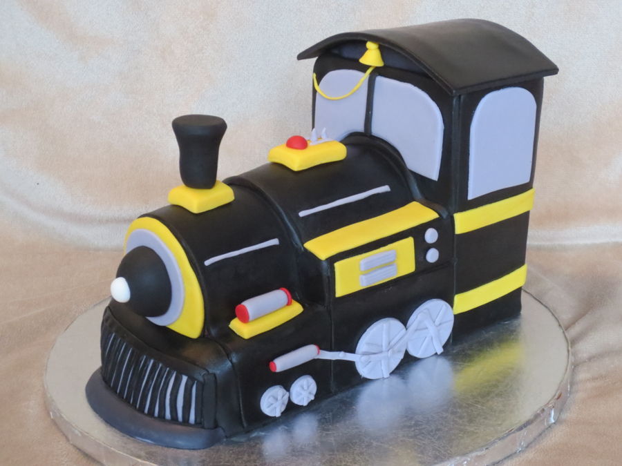 Train Engine Cake