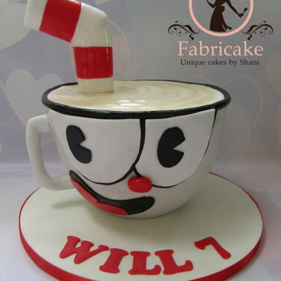 Cuphead Cake