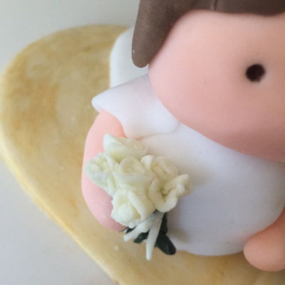 Golden Anniversary Celebration Cake