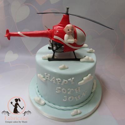 Helicopter Cake