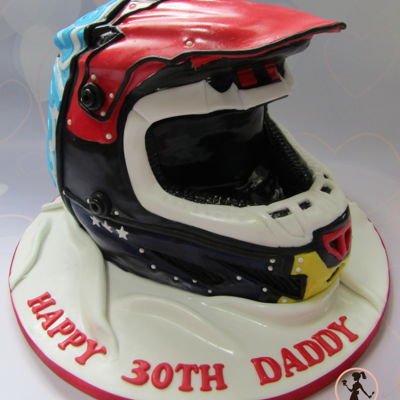 Helmet Cake