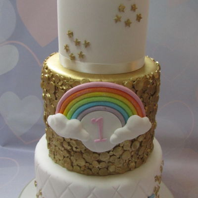 My Little Pony First Birthday Cake