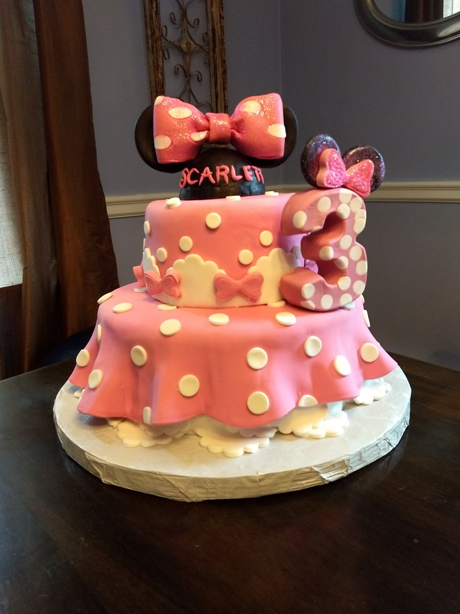 Minnie Mouse 3Rd Birthday CakeCentral