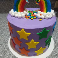 Rainbow Birthday Rainbows and stars