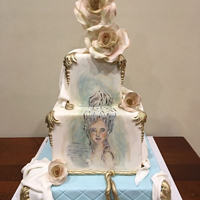 Marie Antoinette Wedding Cake
