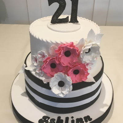 Ashlinn's 21St Birthday Cake