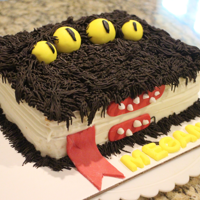 Harry Potter Monster Book Of Monsters Made for my daughter's 12th birthday.