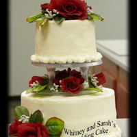 Wedding Cake Two layer wedding cake