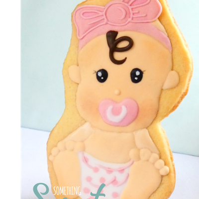 Baby Girl Cookie