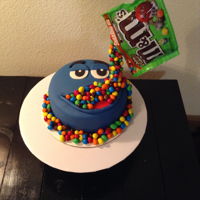 M&m&rsquo;S Chocolate cake