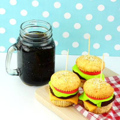 Hamburger Cupcakes