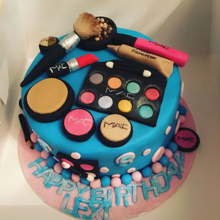 Mac Makeup Cake