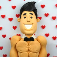 Bachelorette Party Cake Topper Cake topper for a bachelorette party cake