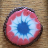 Tricolor Rosette Cookies The first cookies I ever made, these colorful cookies are inspired by the tragic musical; Les Miserables. Viva la France!