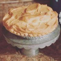 Chocolate Pie With Meringue Chocolate Pie with Meringue