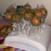 October Cakepops October themed cake pops