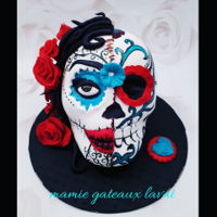 Skull Mexican Cake mexican skull
