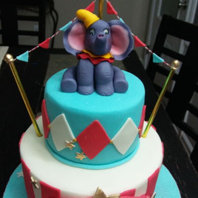 Dumbo Circus Cake