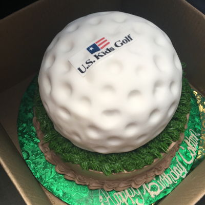 Golf Ball Cake