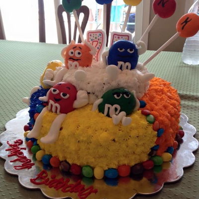 M&m Cake
