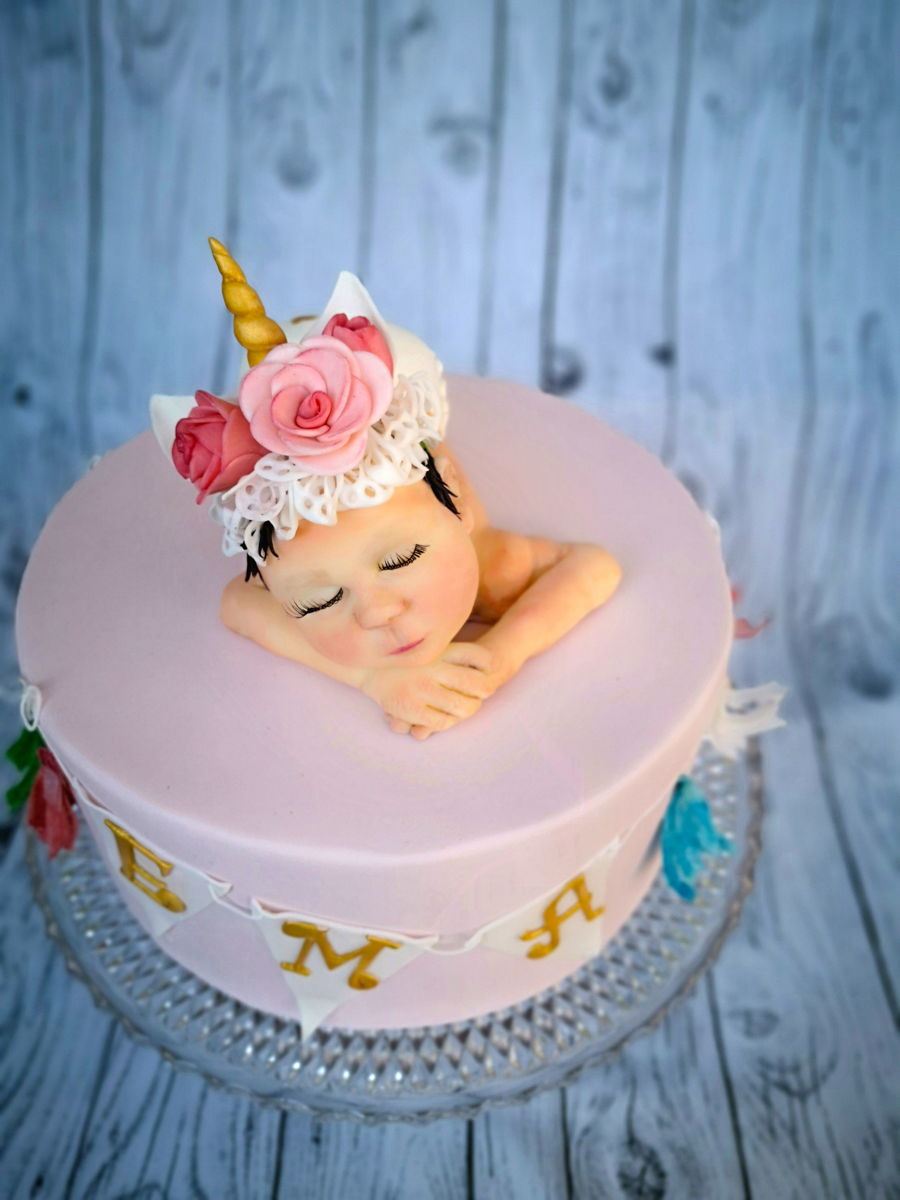 Unicorn Baby Cake