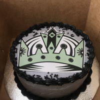 Los Angeles Kings Cake LA Kings Birthday Cake