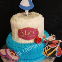 Alice In Wonderland Puerto Rican Cake