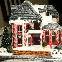 Gingerbread House Contest Winner This was my first entry in a local gingerbread house contest that took first prize