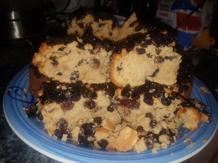 Maple Syrup Spiced Rum Fruitcake