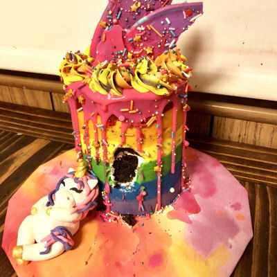 Another Fat Unicorn Cake!