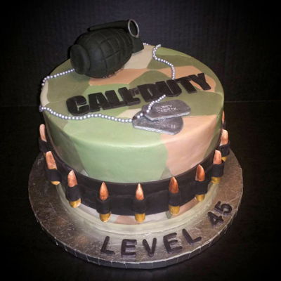 Call Of Duty Cake