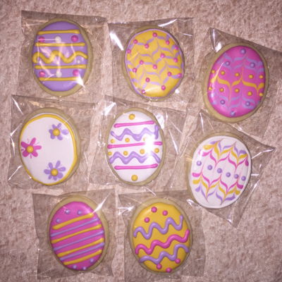 Easter Egg Cookies 2020