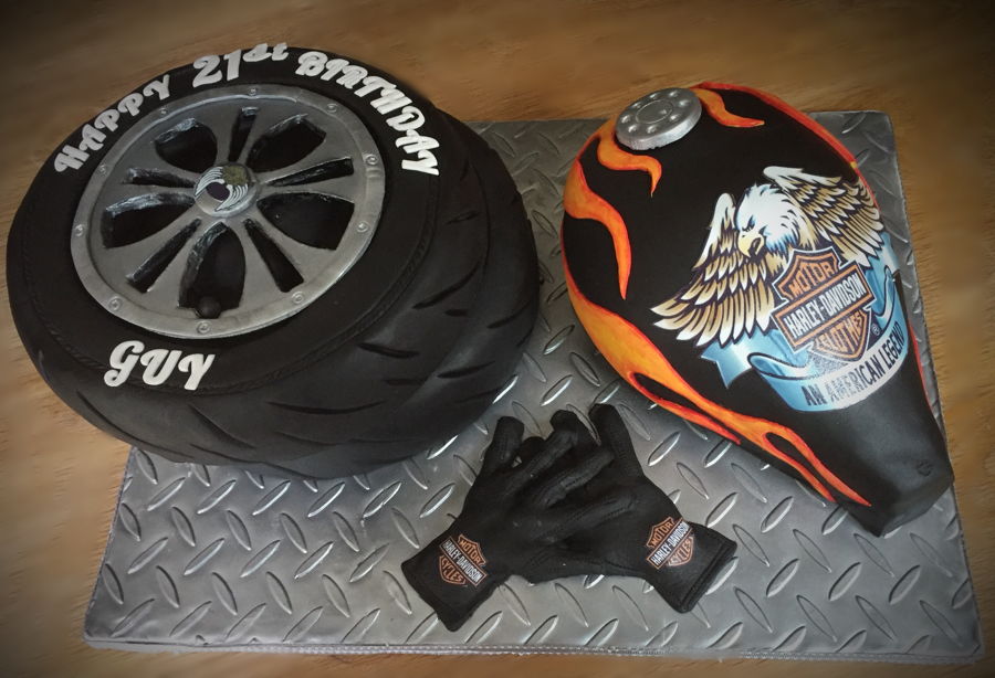 harley davidson logo cake pan
