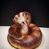 Snake Cake Didn&rsquo;t know it will get me here when i started. Word was cobra and can you do it and I said yes without thinking. Really enjoyed...