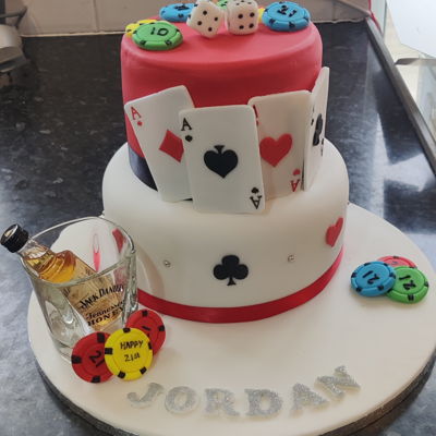 21St Casino Cake
