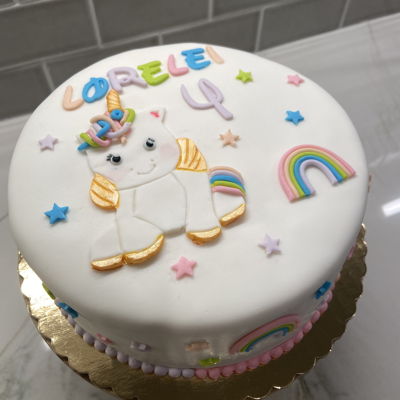 Unicorn Rainbow Cake