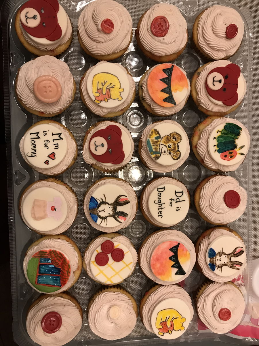 Book Cupcakes