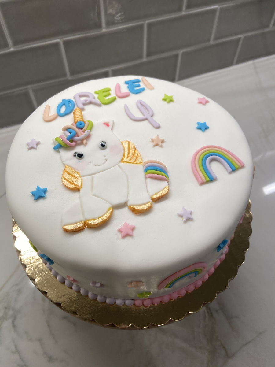 Unicorn Rainbow Cake Cakecentral Unicorn Rainbow Cake Cakecentral